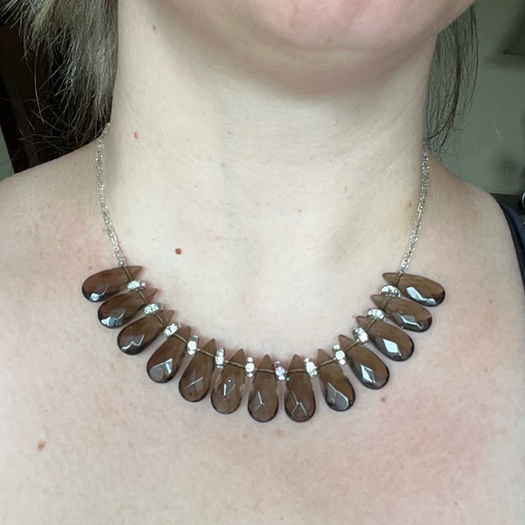 Teardrop Beaded Necklace - Picture 3 of 4